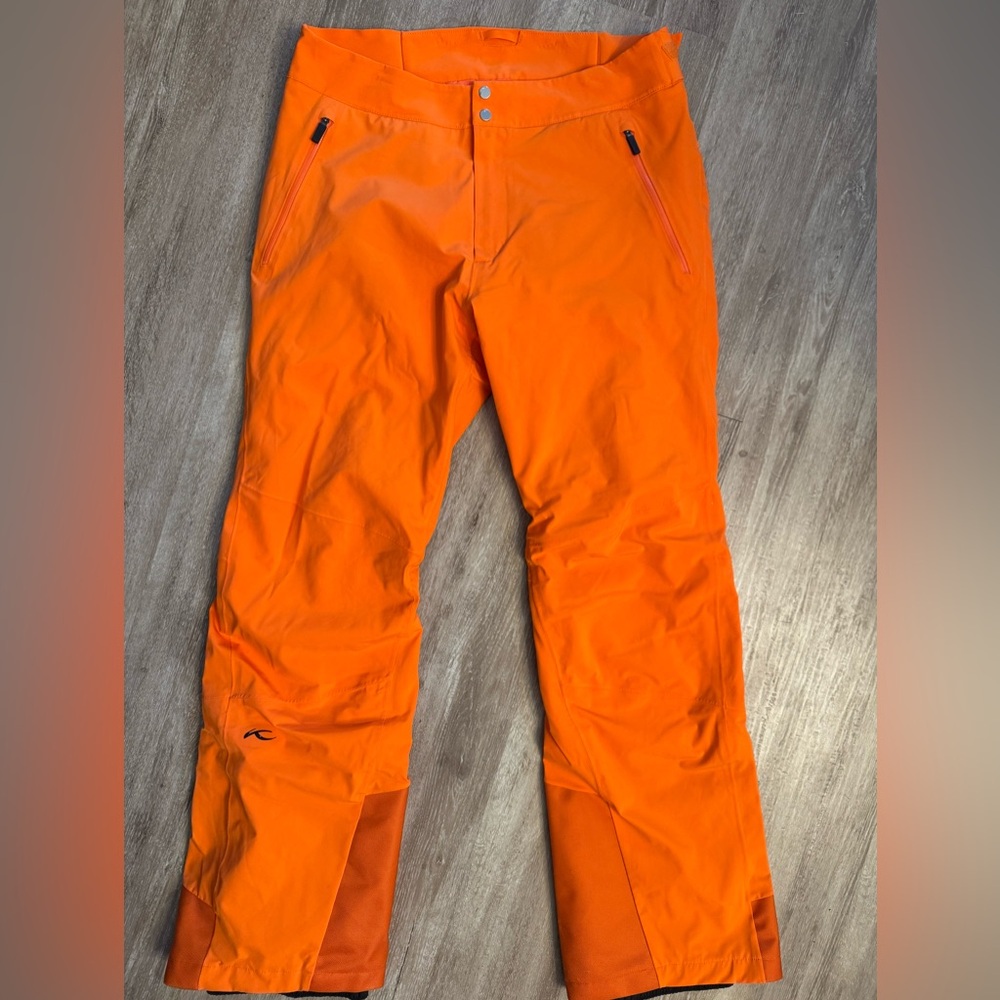 KJUS Men's Formula Ski Pants Orange Sz 50/US 34